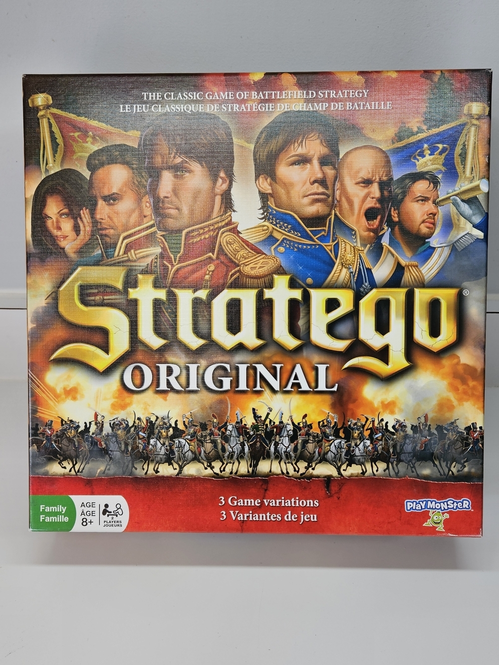 Stratego Original 100% Complete Battlefield Strategy Board Game - 3 Variations